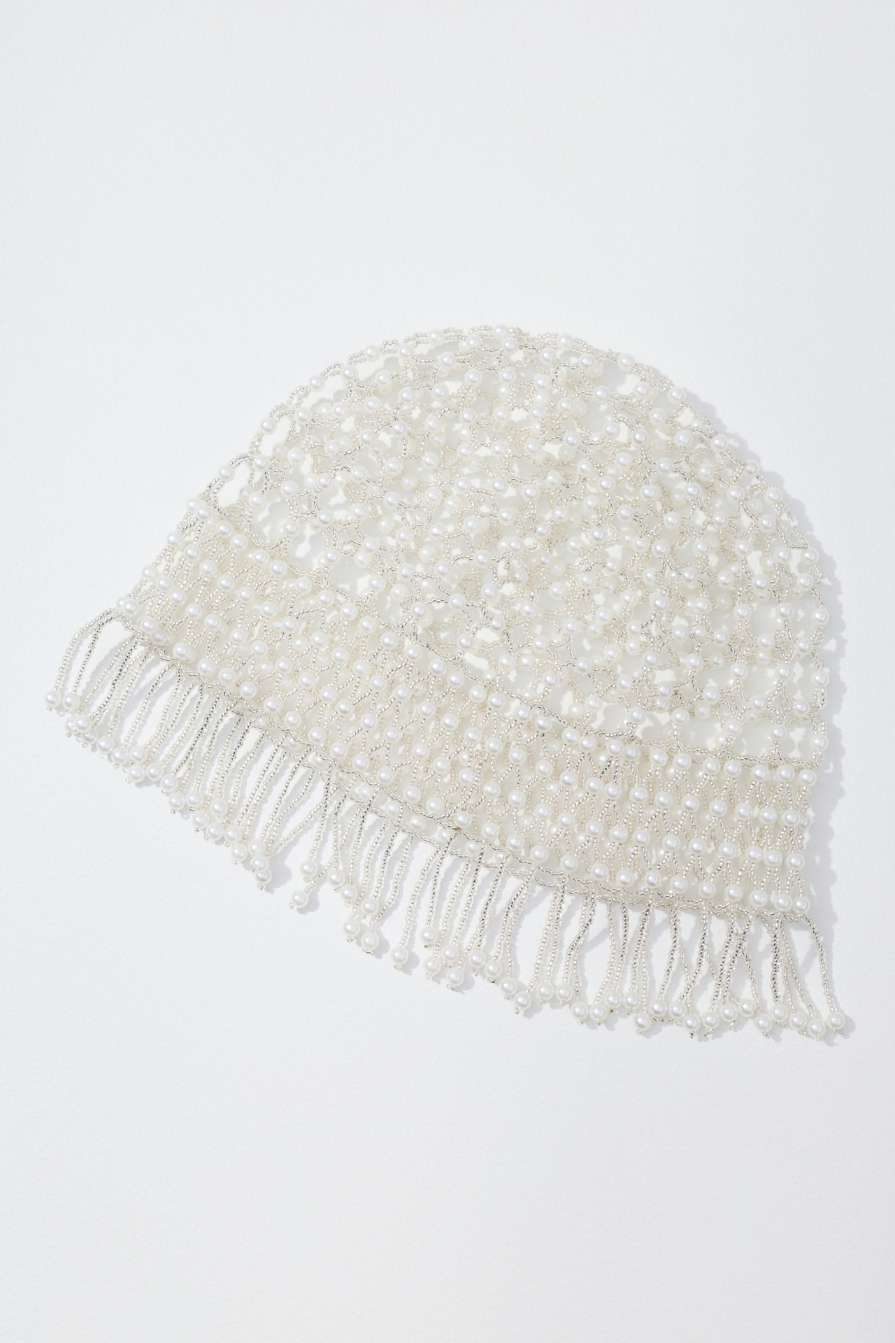 Pearl Beaded Skull Cap