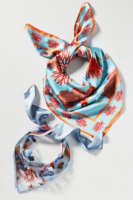 Summer Icon Hair Scarves, Set of 2