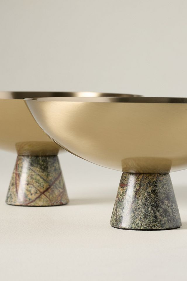 Cassia Marble & Steel Vessel #2