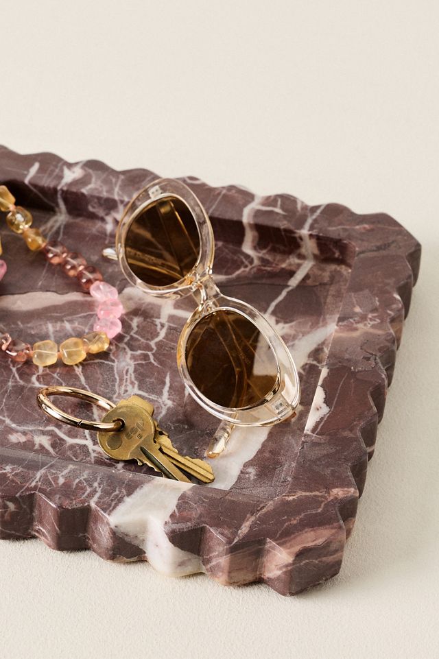 Zig Zag Levento Marble Tray #1