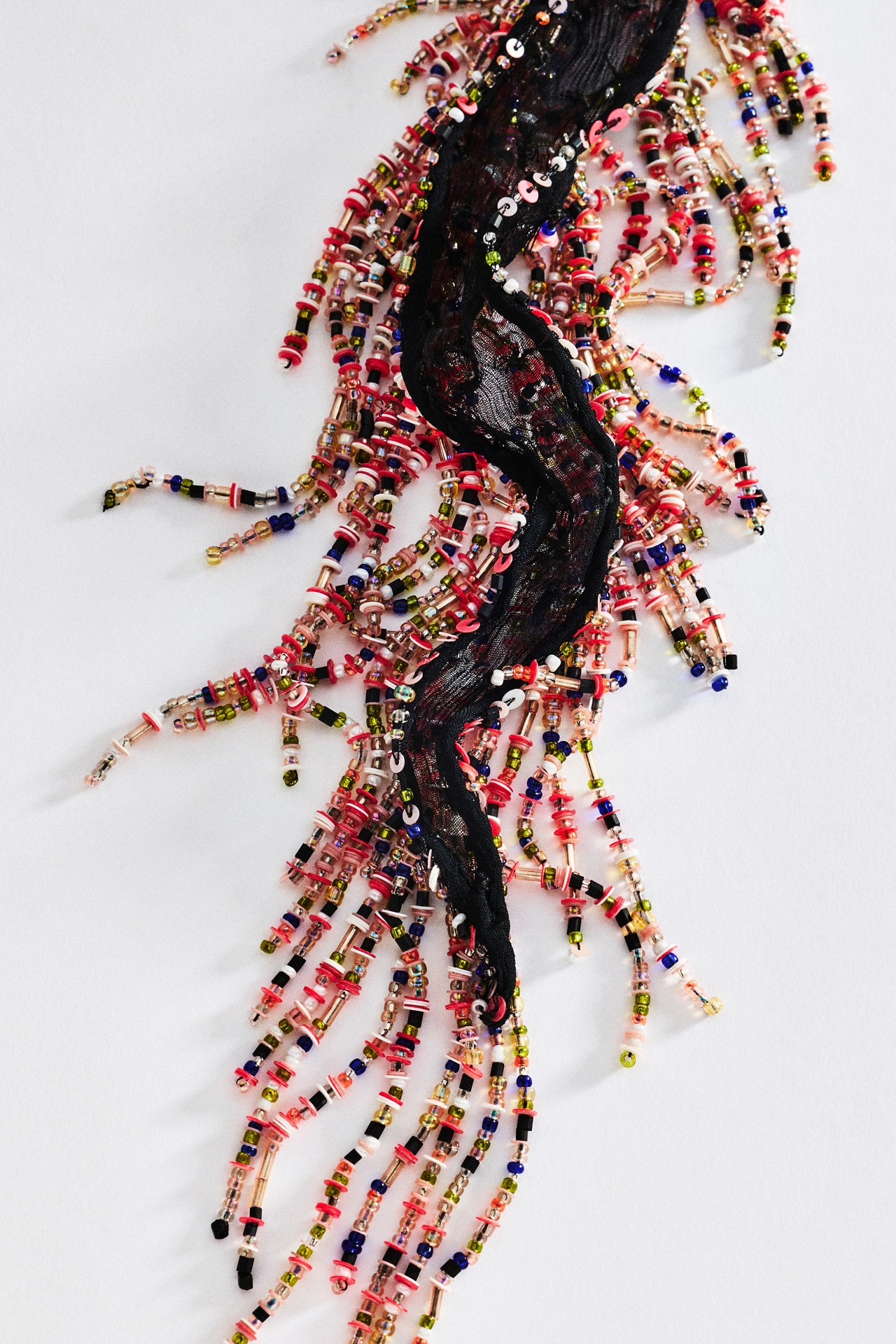 Chan Luu Beaded Skinny Scarf
