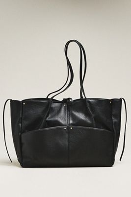 Hammitt Meryl Leather Carryall Tote Bag
