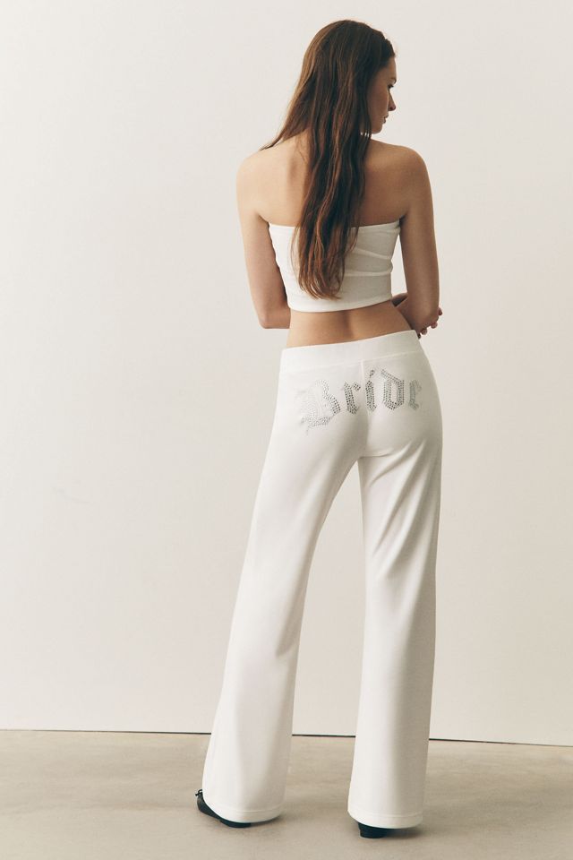 Juicy Couture x Anthropologie Weddings Velour Track Sweatpants #4