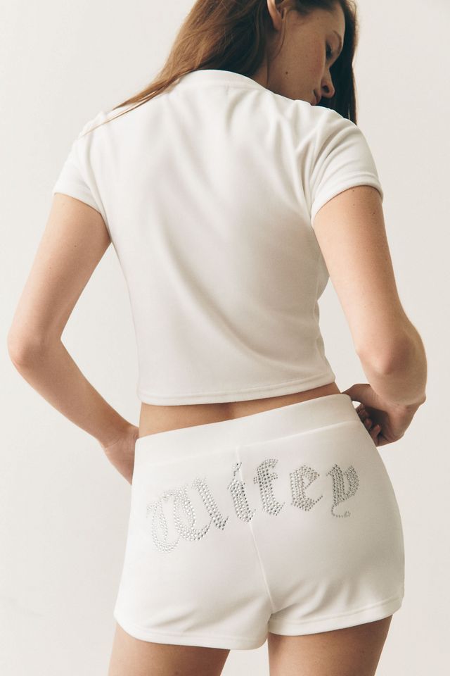 Juicy Couture x Anthropologie Weddings High-Waisted Booty Shorts #3