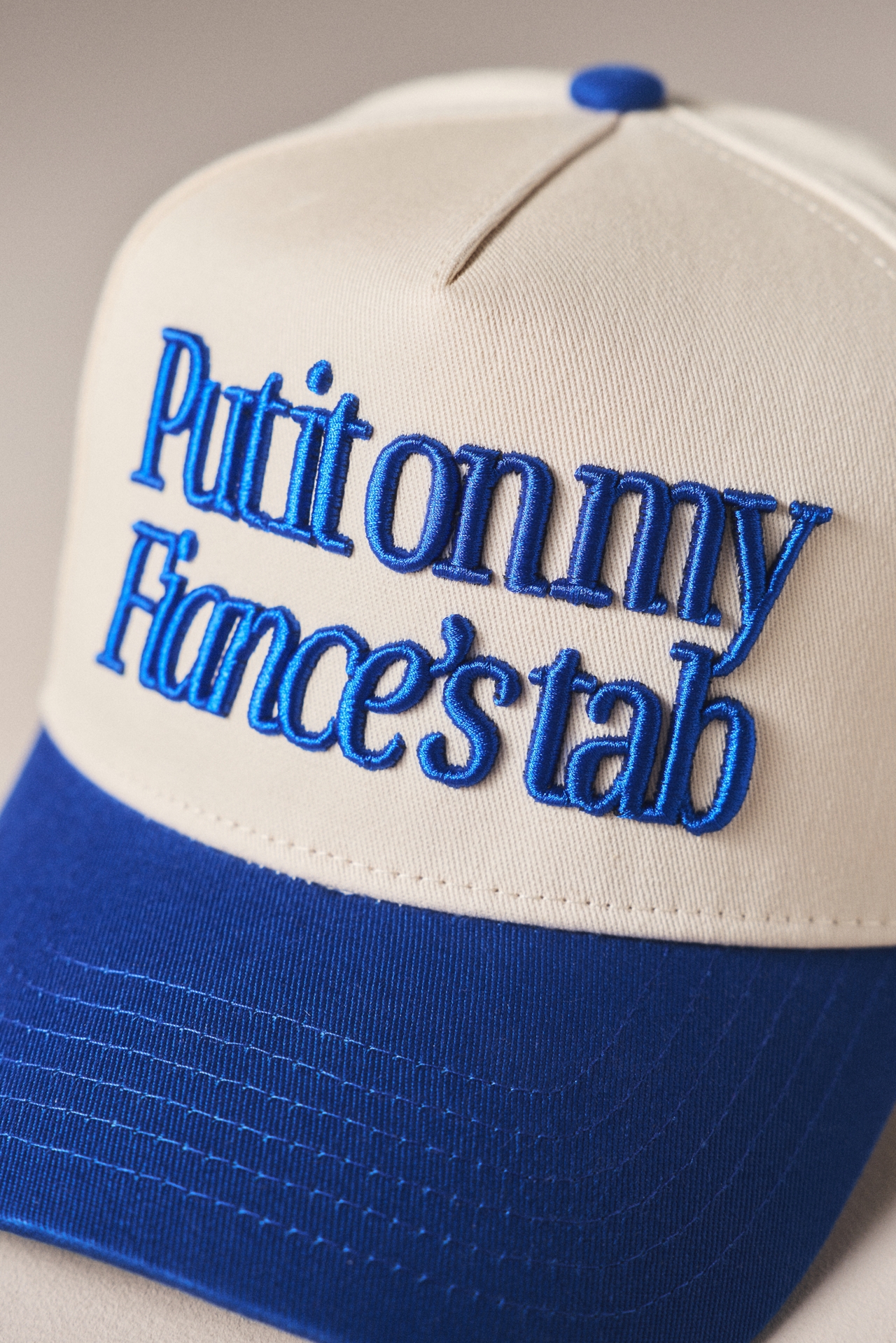 Kenz Kustomz Fiance's Tab Trucker Hat