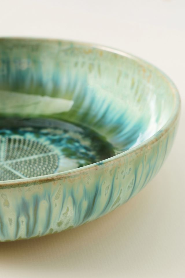 Reactive Stoneware Grater Bowl #1