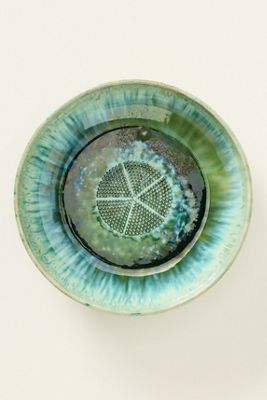 Reactive Stoneware Grater Bowl