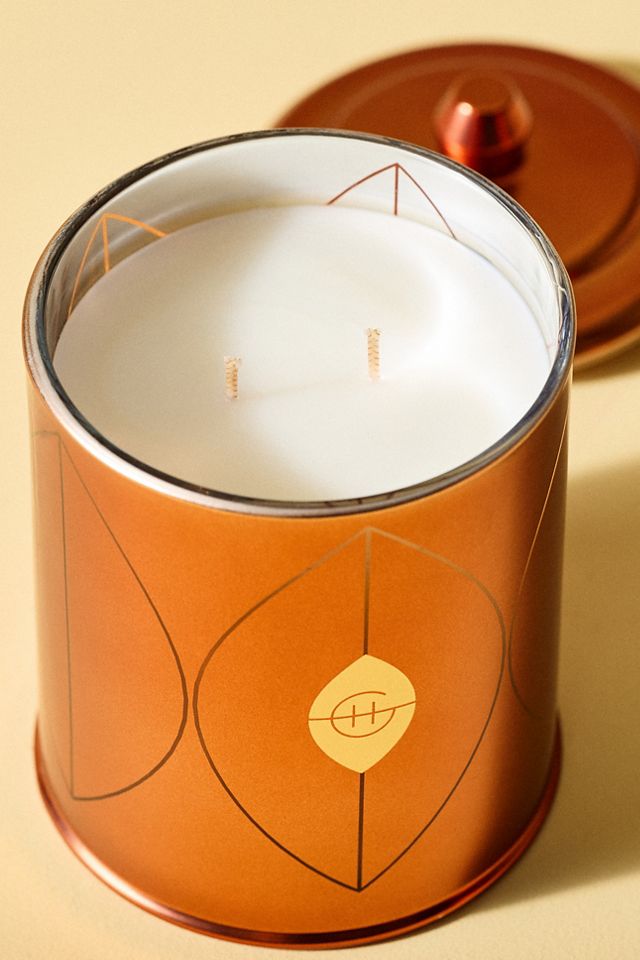 Glasshouse Fragrances Gourmand Harvest Muse Glass Candle #1