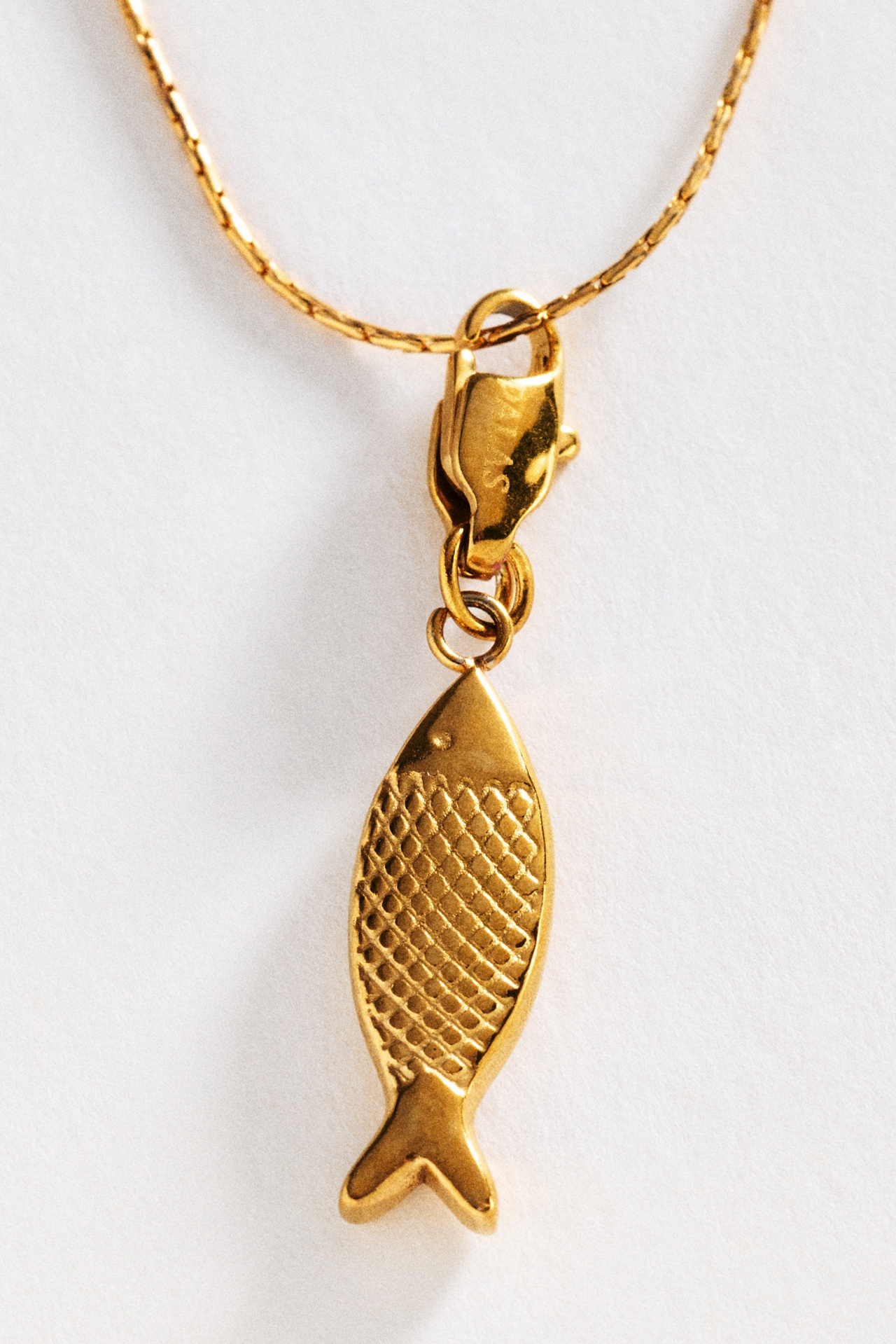 Palas Golden Fish Charm