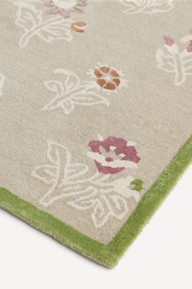 Nani Tufted Wool Floral Rug #1