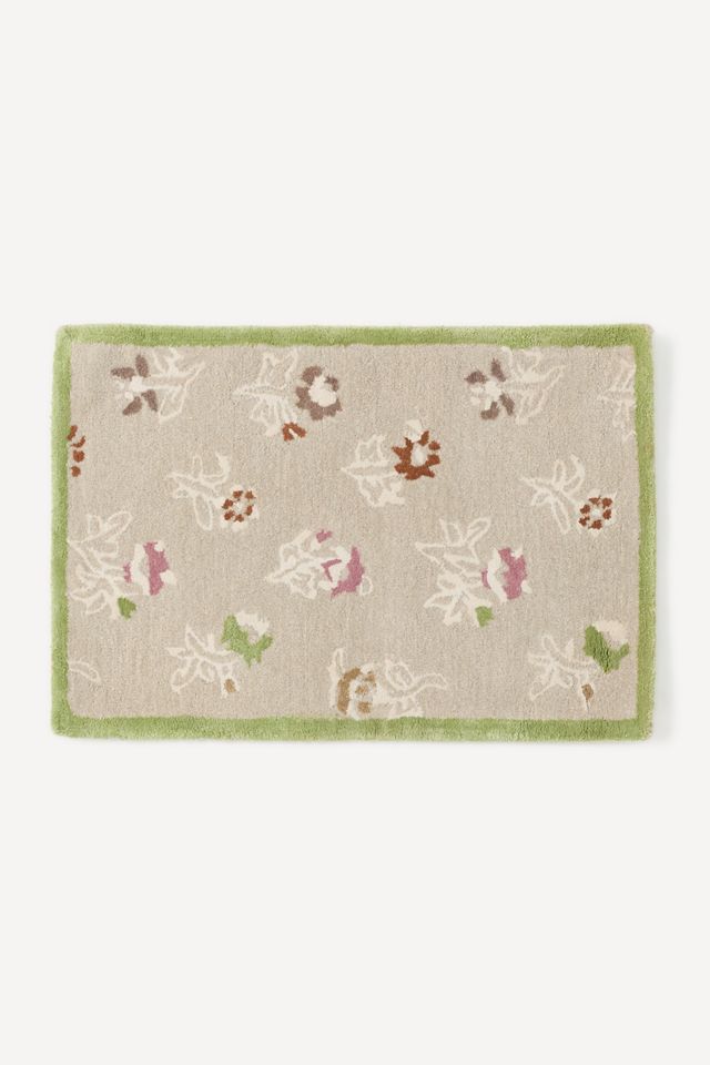 Nani Tufted Wool Floral Rug #2