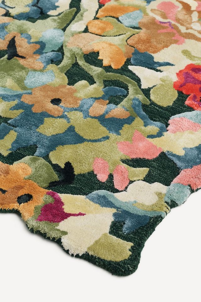 Gwendolyn Tufted Wool Blend Floral Rug #1