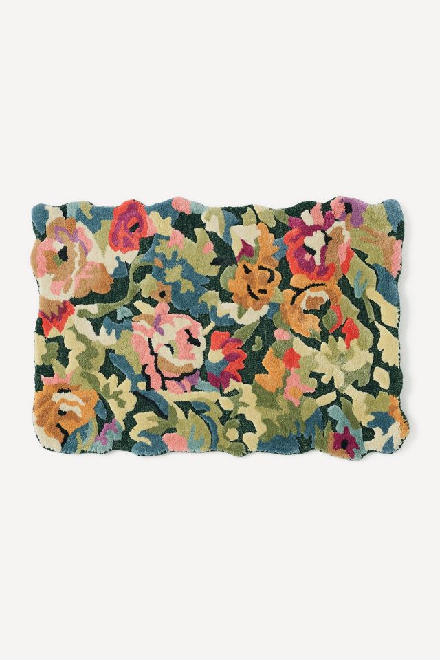 Gwendolyn Tufted Wool Blend Floral Rug #2