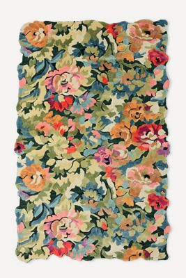 Gwendolyn Tufted Wool Blend Floral Rug