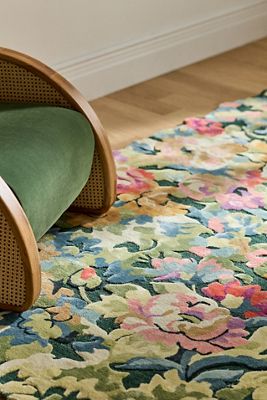 Gwendolyn Tufted Wool Blend Floral Rug