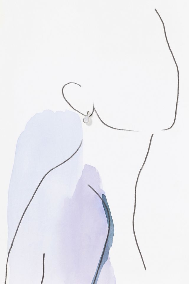 Pear-Cut Drop Earrings #2