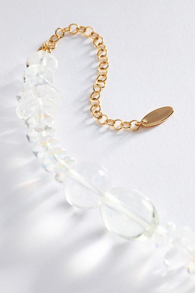 Clear Beaded Necklace #2