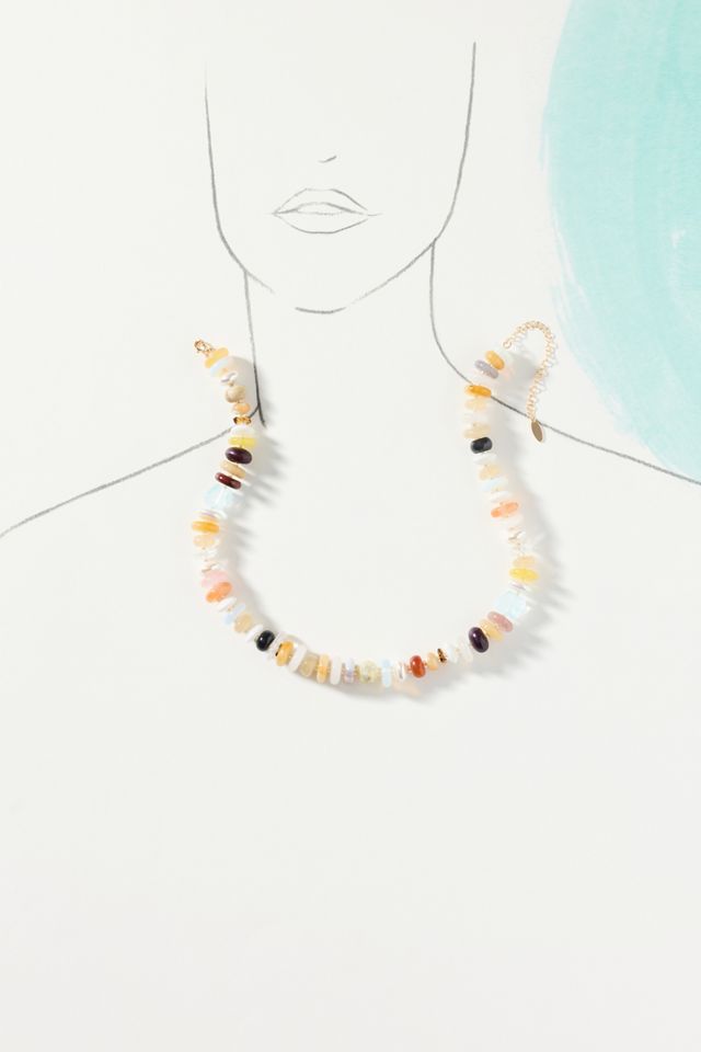 Chunky Beaded Necklace #3