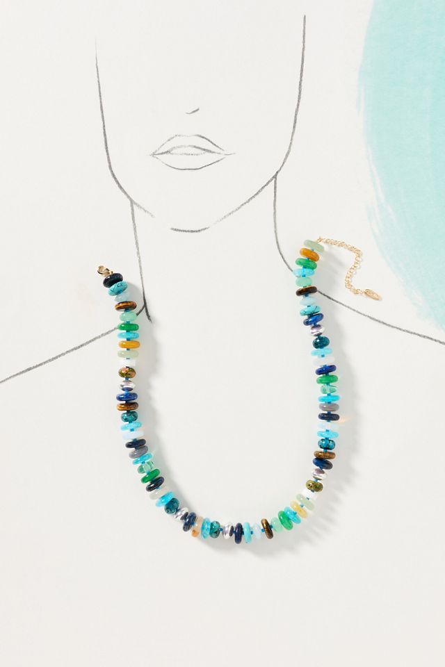 Chunky Beaded Necklace #3