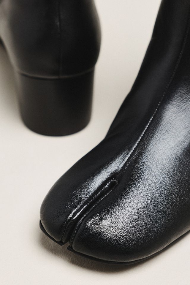 Maeve Split-Toe Leather Booties #2