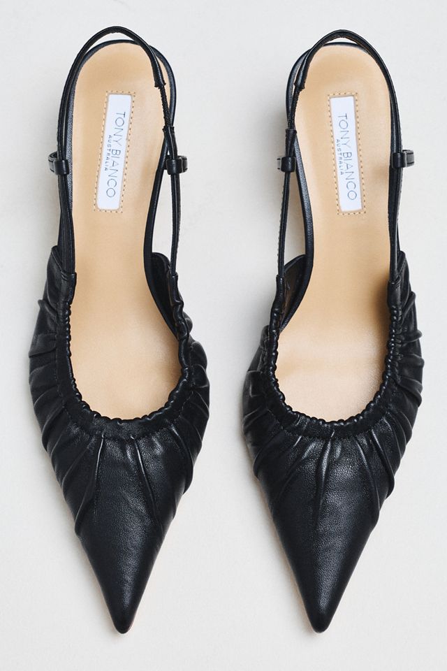 Tony Bianco Kimchi Leather Sling-Back Heels  #1
