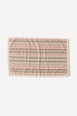 100% Cotton Mixed Stripe Woven Bathmat