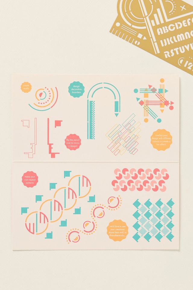 Design Brass Stencil #1