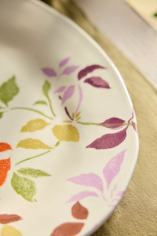 Ombre Vine Earthenware Serving Platter, Large #1