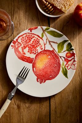 Pomegranate Stoneware Side Plate