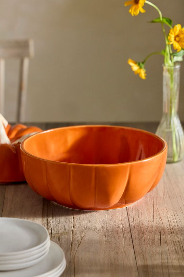 Pumpkin Ceramic Tureen #2