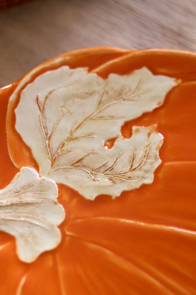 Pumpkin Ceramic Side Plate #1