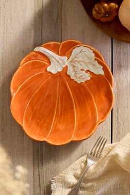 Pumpkin Ceramic Side Plate