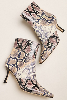 Maeve Snip-toe Heeled Boots In Brown