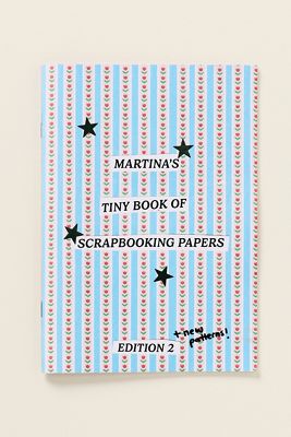 Martina's Tiny Store Scrapbooking Paper Book