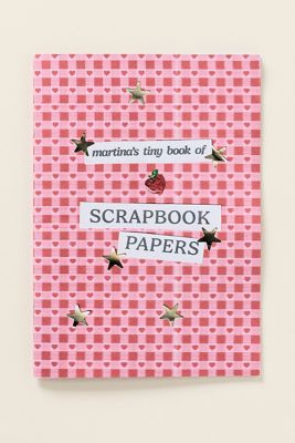 Martina's Tiny Store Scrapbooking Paper Book