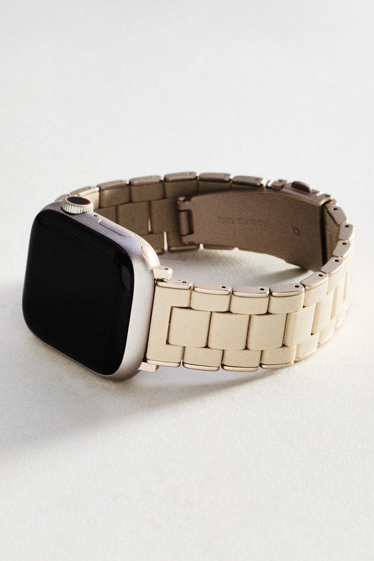 Posh Tech Orla Silicone & Stainless Steel Apple Watch Band