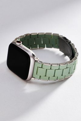 Posh Tech Orla Silicone & Stainless Steel Apple Watch Band
