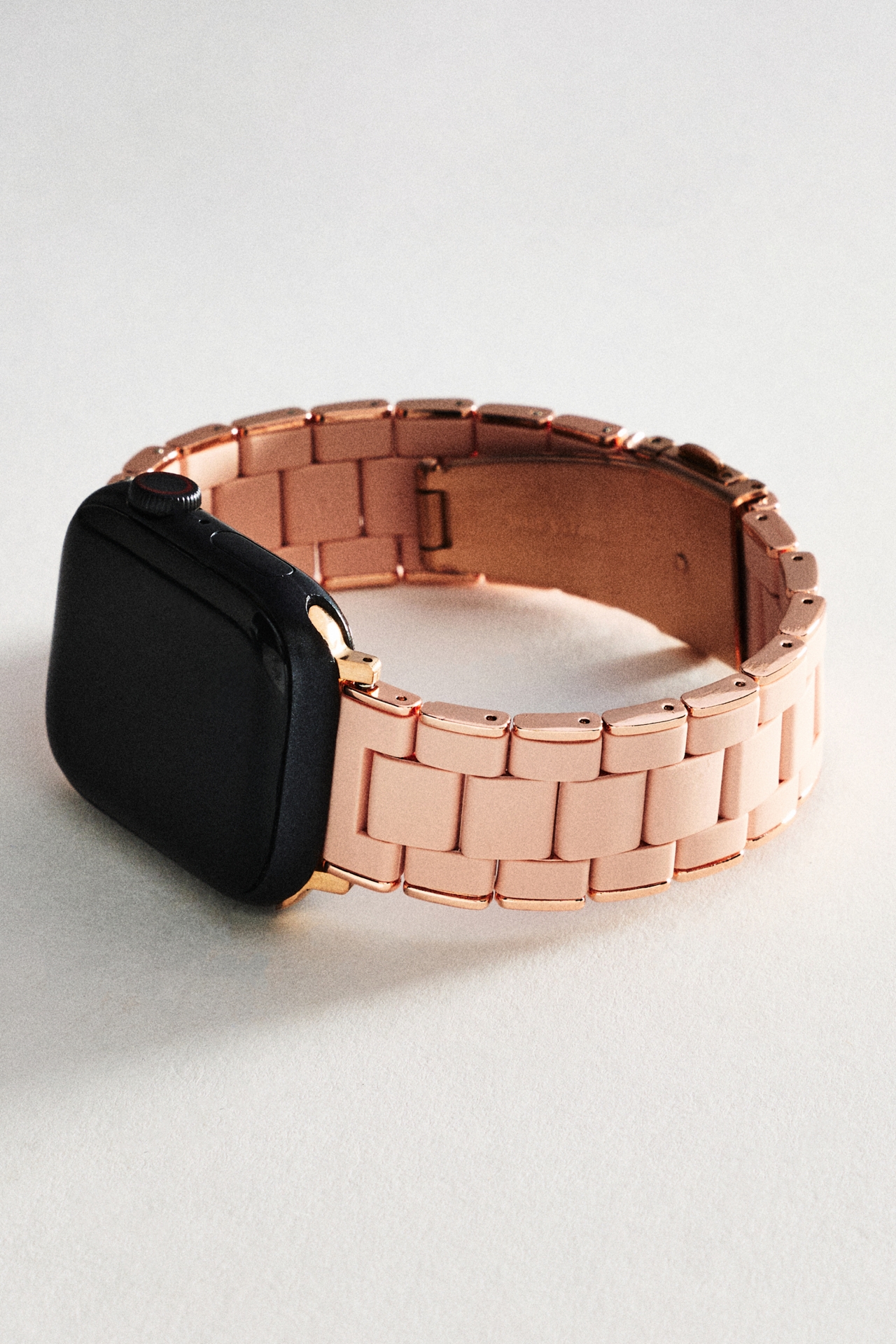 Posh Tech Orla Silicone & Stainless Steel Apple Watch Band