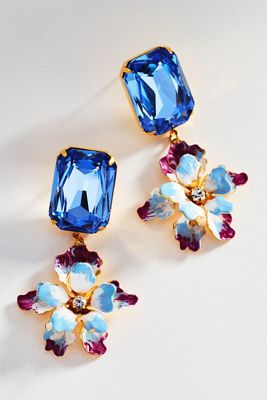 The Pink Reef Paris Drop Earrings