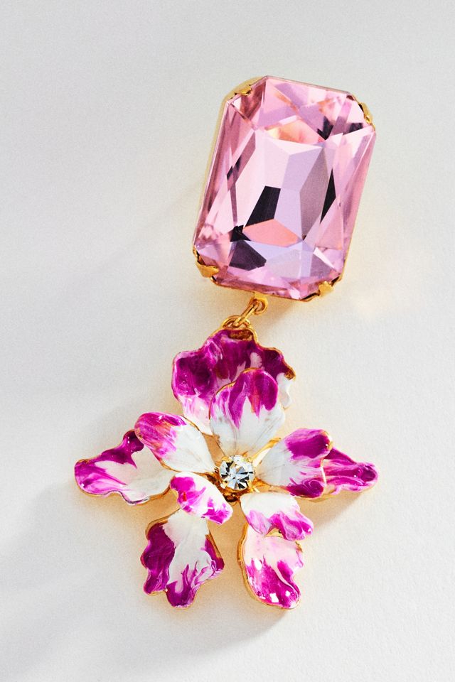 The Pink Reef Paris Drop Earrings #1