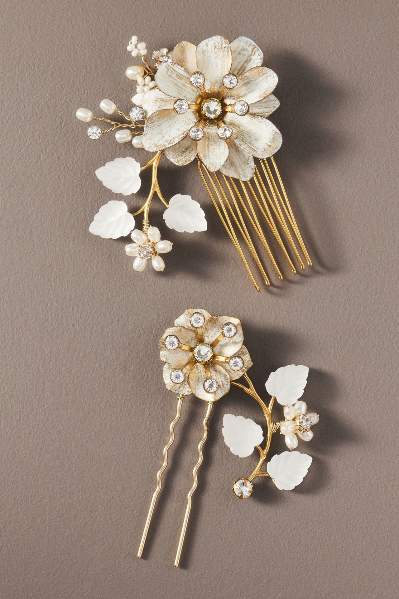 Twigs & Honey Ortensia Hair Pin and Comb Set
