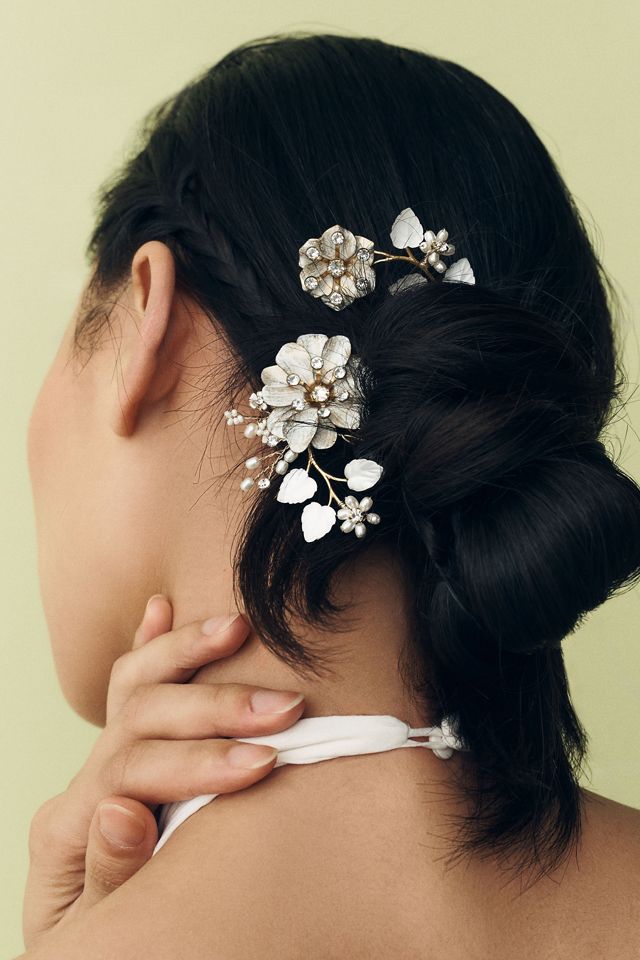 Twigs & Honey Ortensia Hair Pin and Comb Set #1
