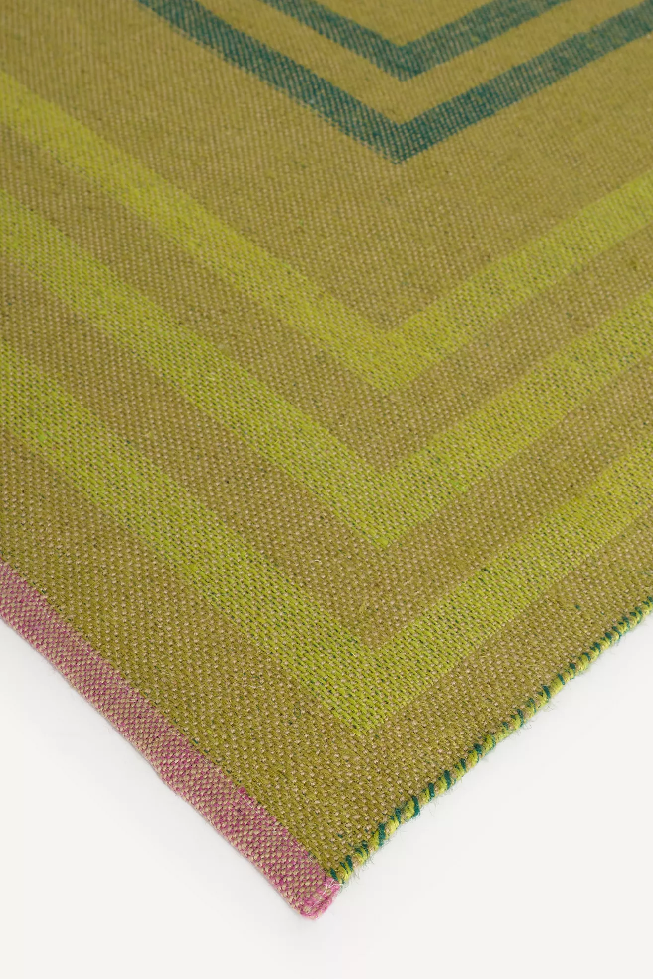 Pippa Flatwoven Jute Border Rug - thumbnail 2