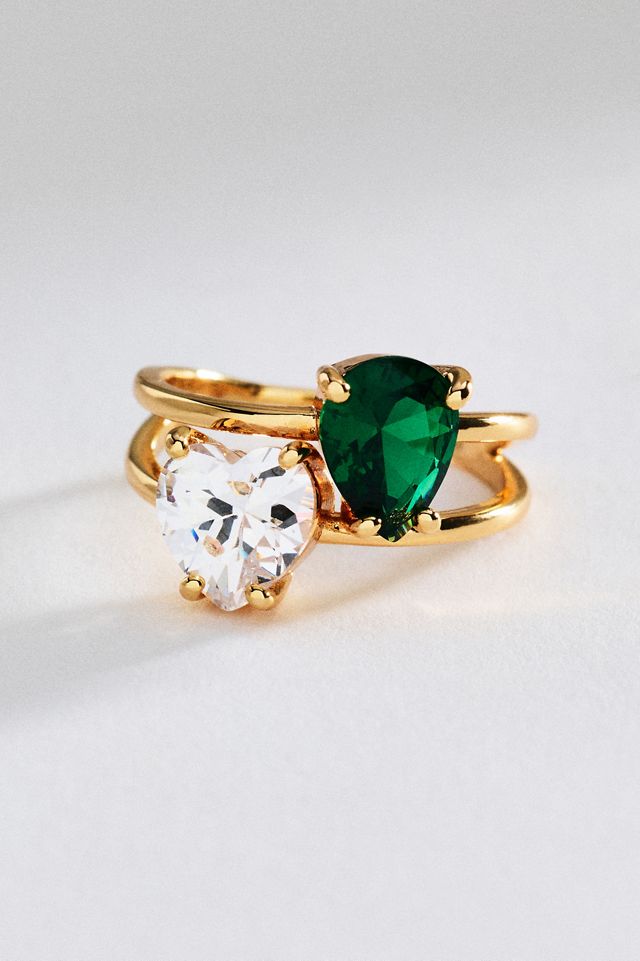 Double Heart Ring #1