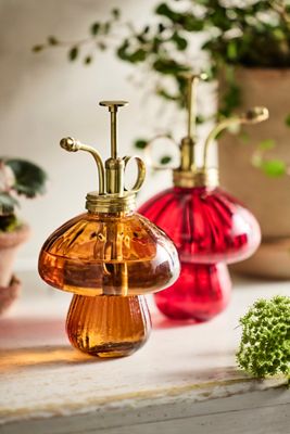 Colorful Glass Mushroom Mister