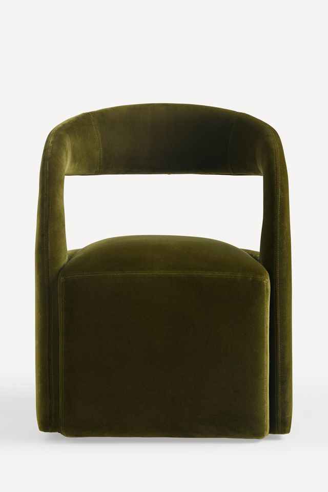 Velvet Hagen Desk Chair #1