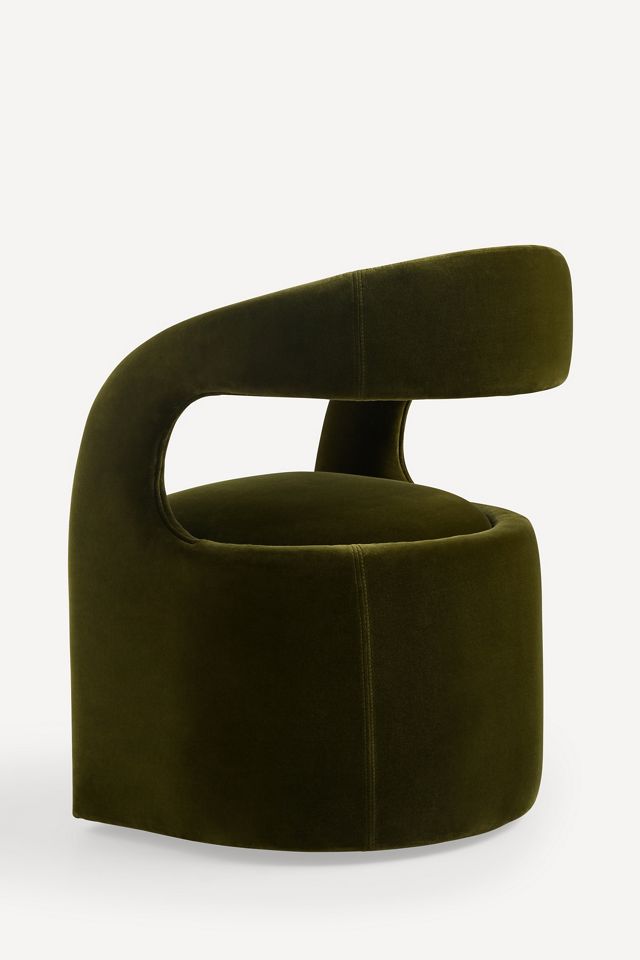Velvet Hagen Desk Chair #3