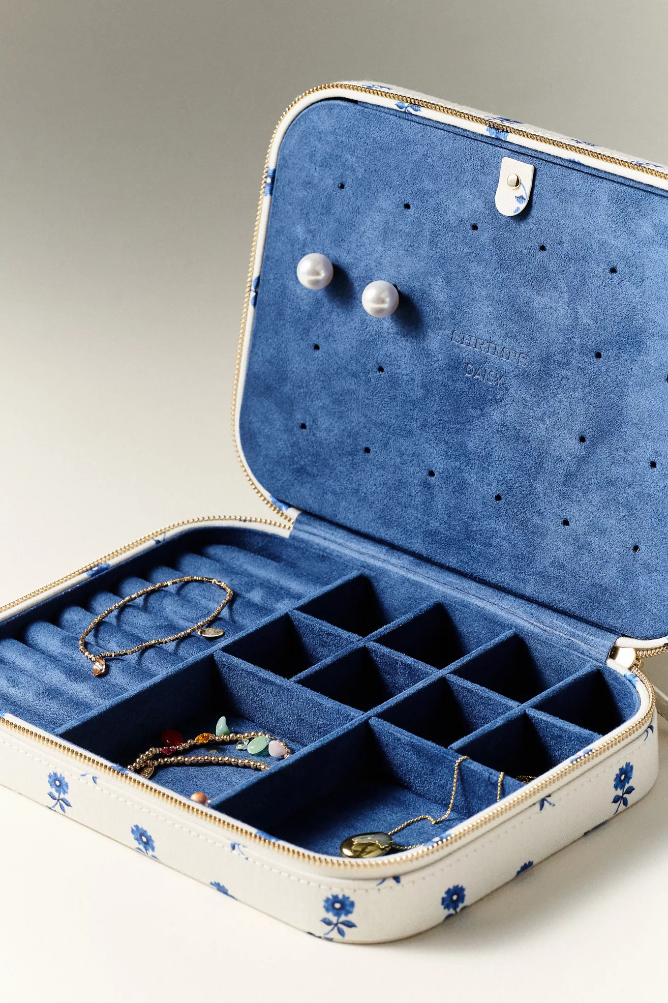 Daisy London Patterned Travel Jewelry Case - thumbnail 9