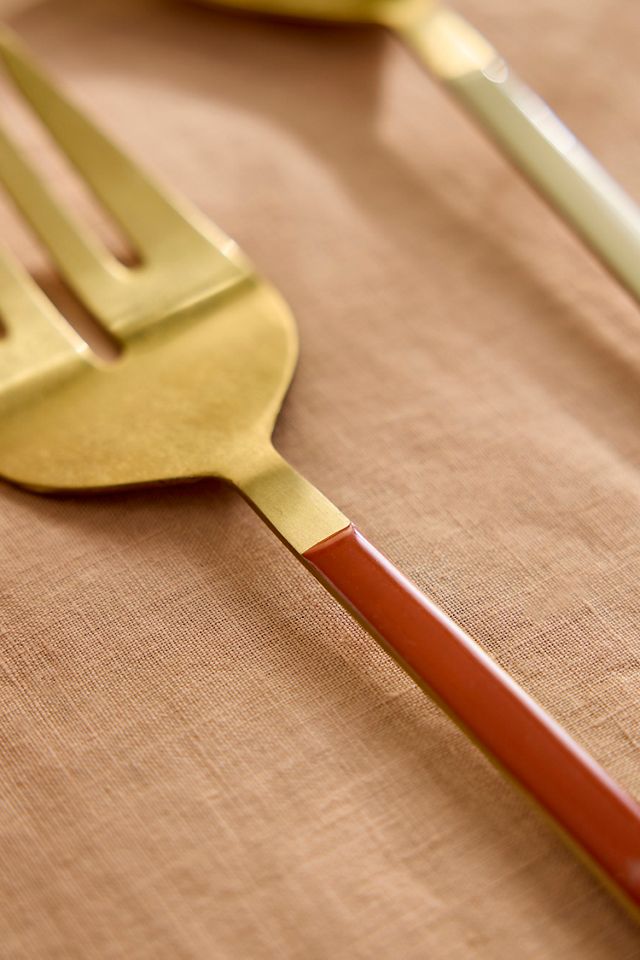 Autumn Enamel Serving Utensil Set #1