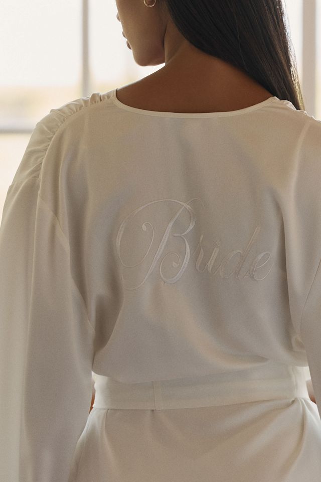 Rya Collection Embroidered Bride Robe #2